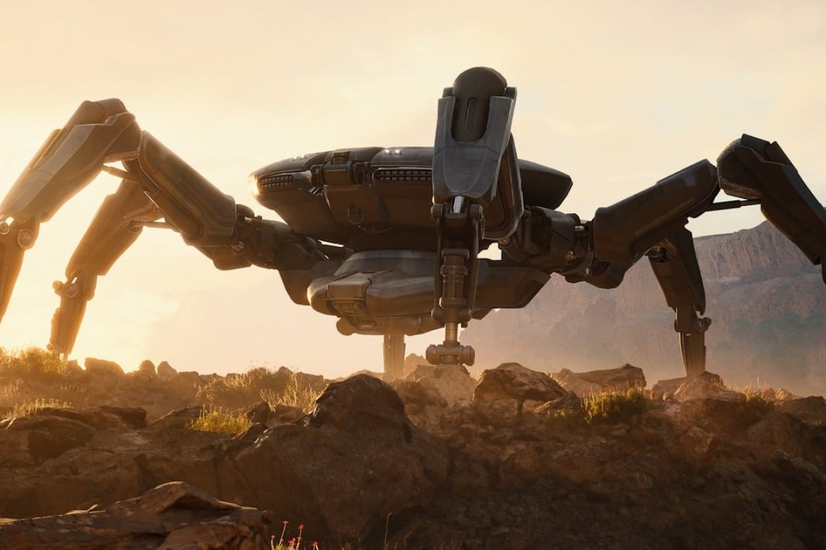 sci-fi shooter game