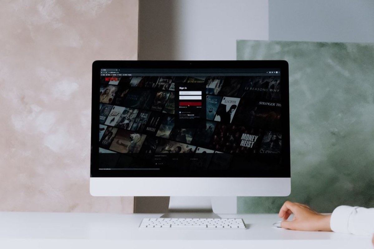 Netflix streaming interface