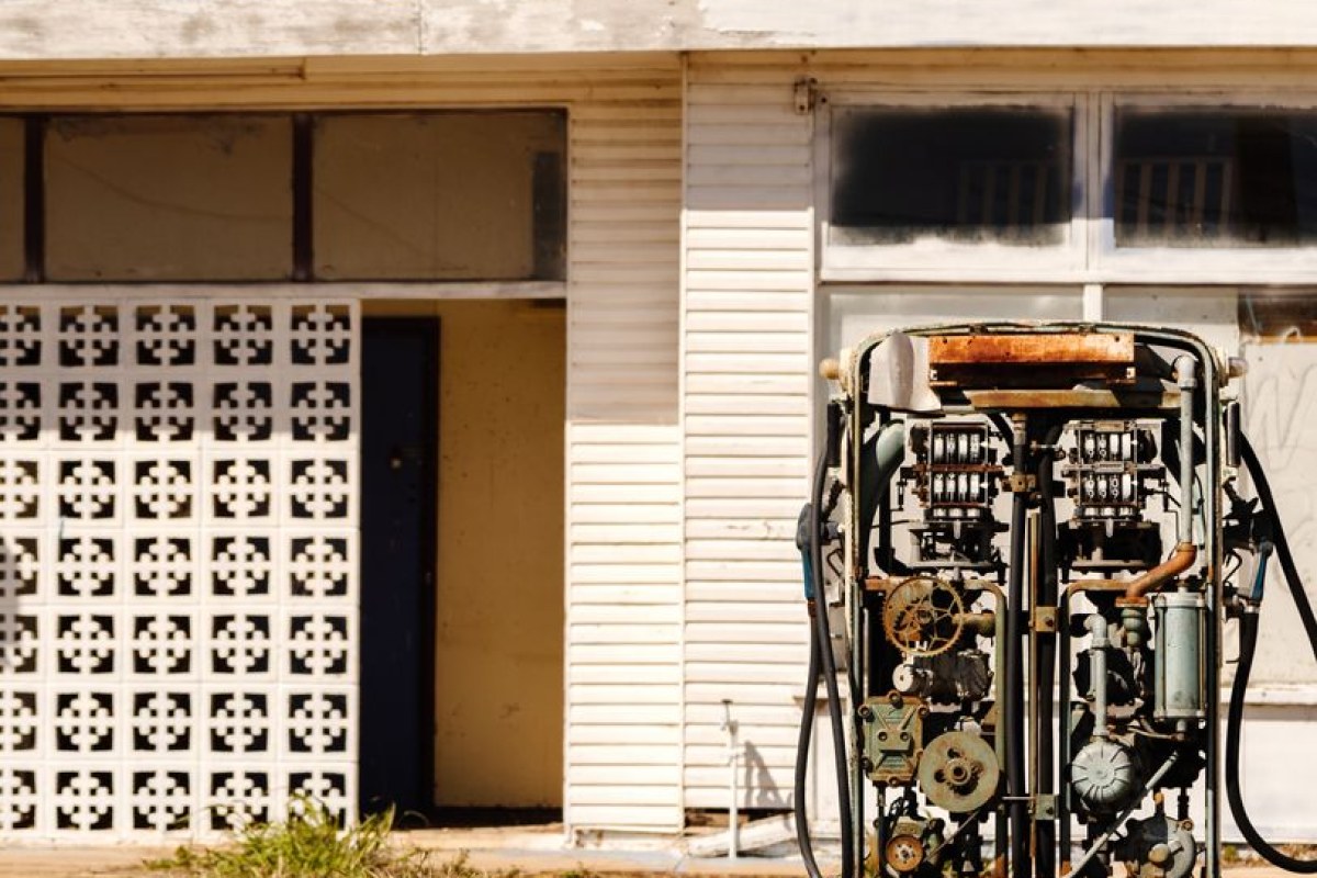abandoned gas station horror