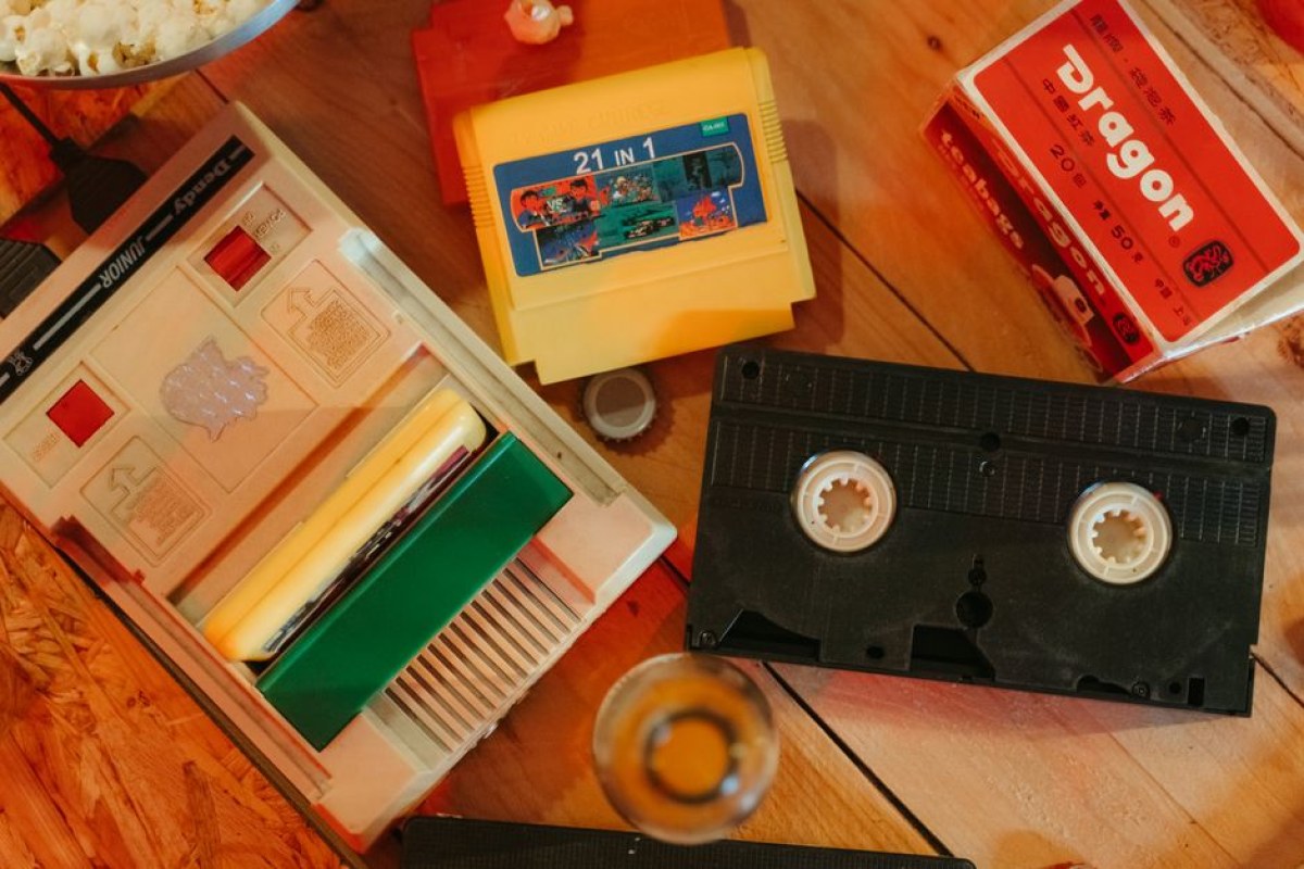 game box and console