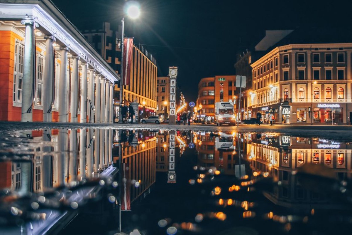 Night City street
