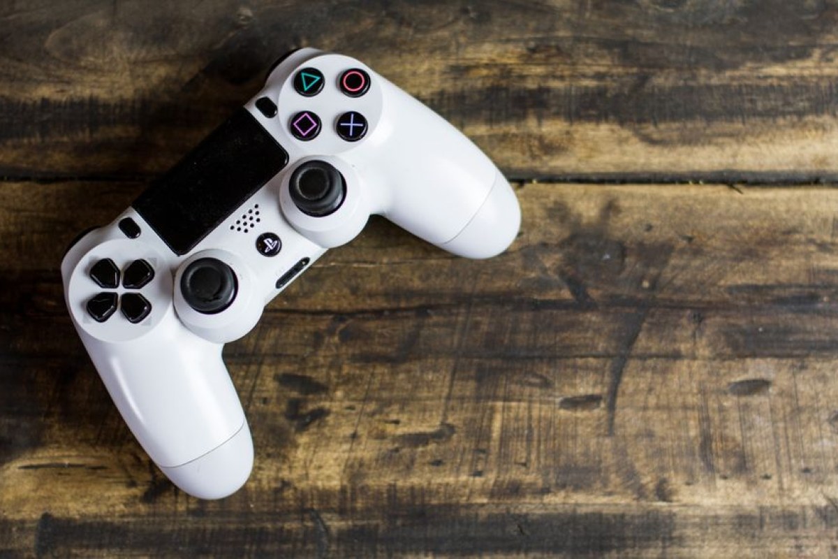 PlayStation controller gamepad